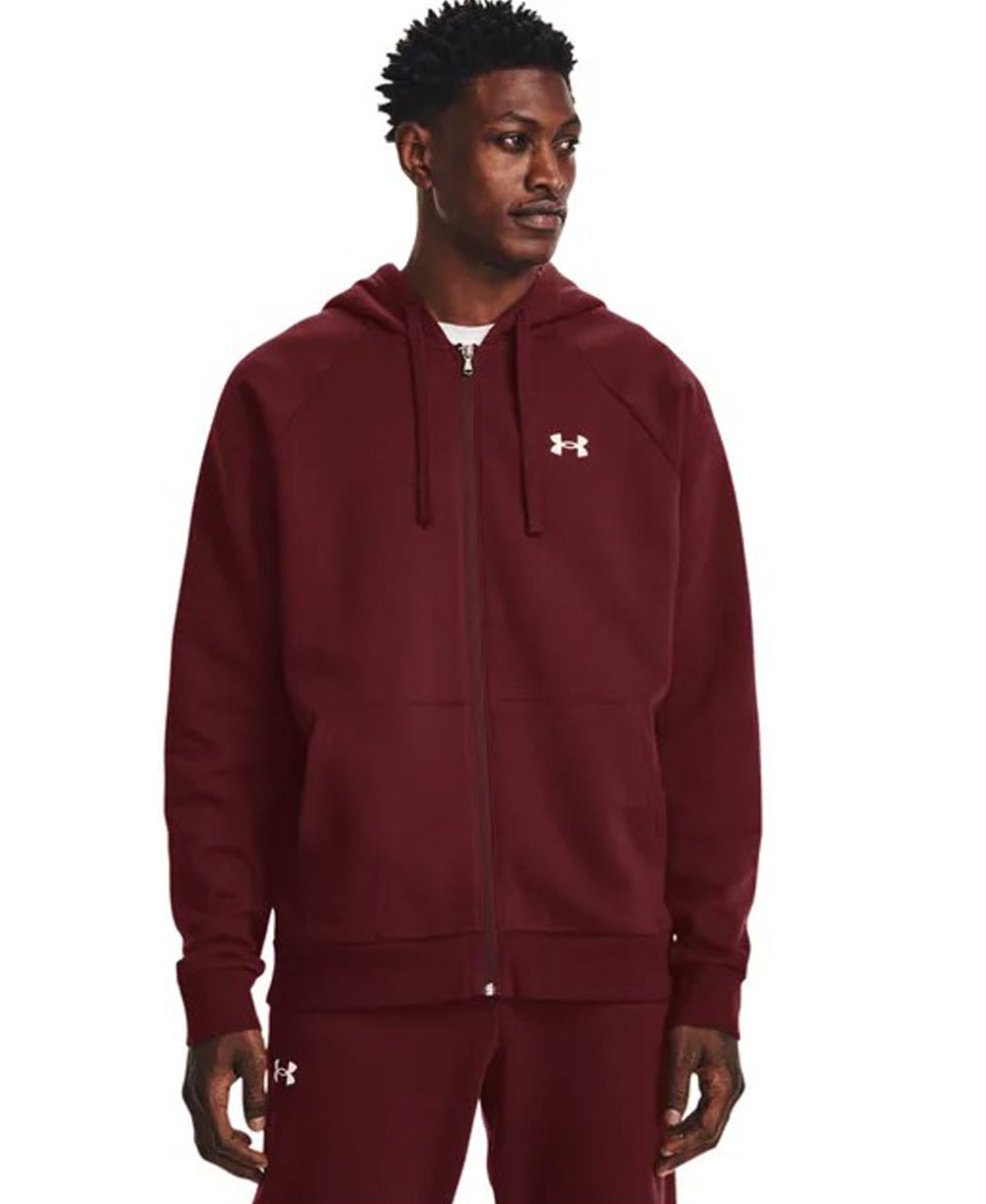 UNDER ARMOUR Rival Cotton Full Zip Mens Hoodie (11151)